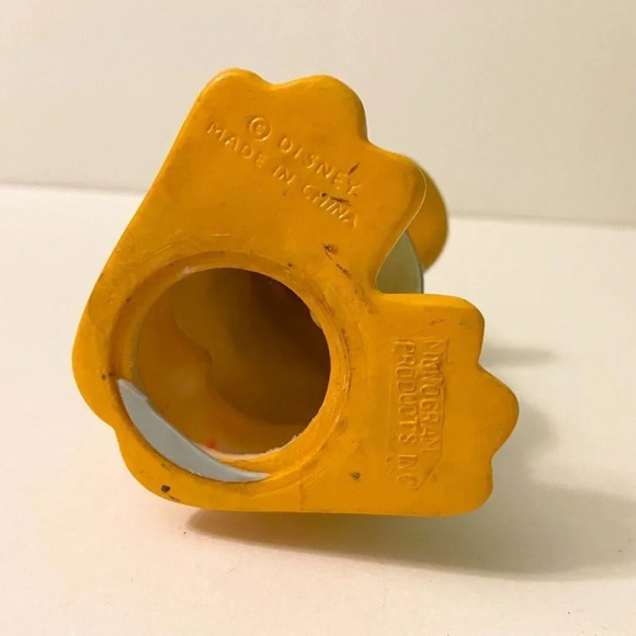 Vintage Donald Duck Coin  Bank 6 Inch Tall Figure Missing Bottom Stopper - Picture 8 of 12